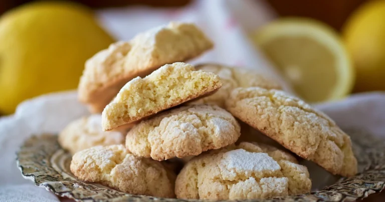 Biscotti al limone senza burro: ricetta facile e profumata