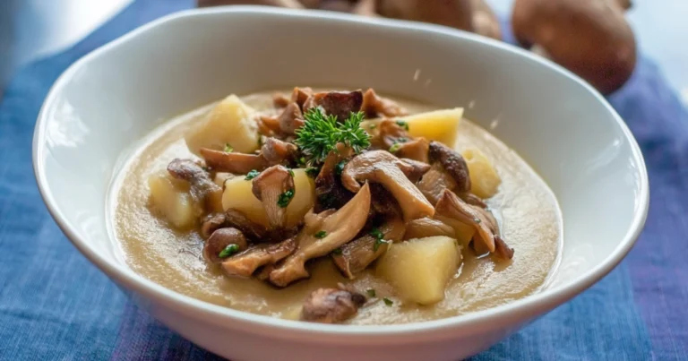 Vellutata di funghi champignon: ricetta cremosa e profumata