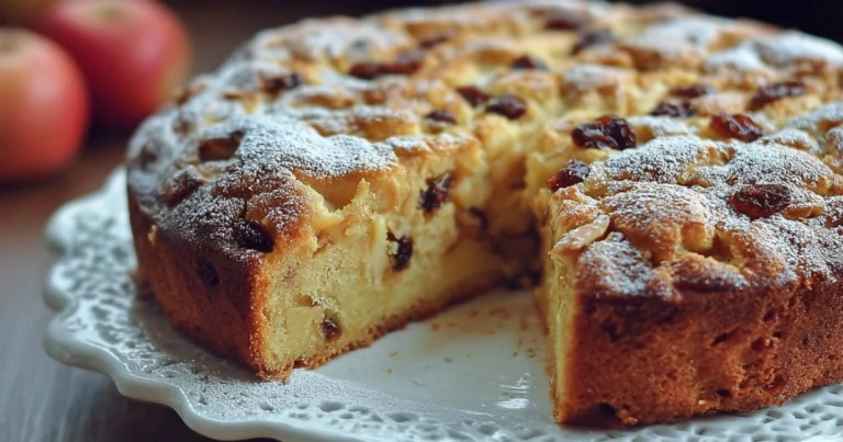 Torta di Mele e Uvetta: Ricetta Soffice e Profumata