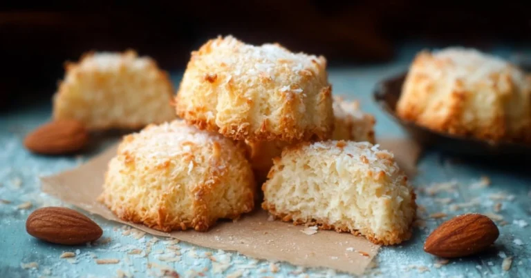 Biscottini morbidi al cocco: ricetta semplice con soli tre ingredienti