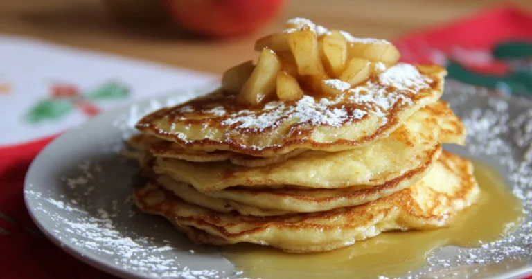 Pancake alle mele: ricetta soffice e profumata per colazioni e brunch