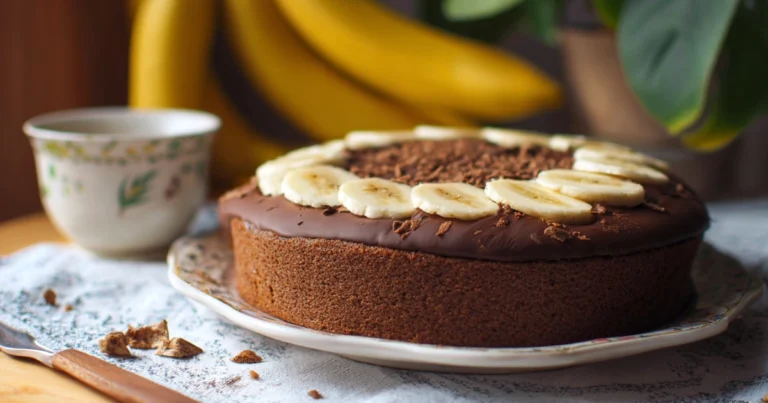 Torta Banane e Cioccolato Fondente: Ricetta Facile e Senza Cottura