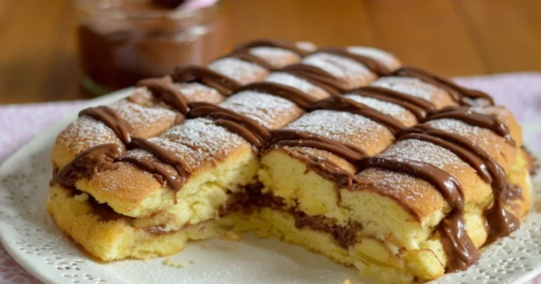 Torta Piumino alla Nutella: il Dolce Soffice che Conquista Tutti