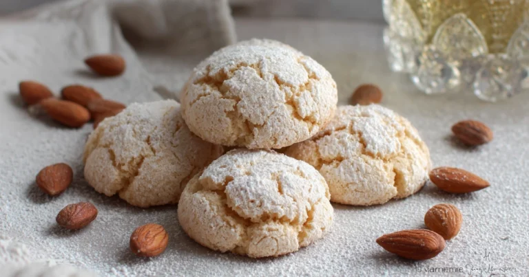 Amaretti morbidi: ricetta tradizionale e facile da preparare
