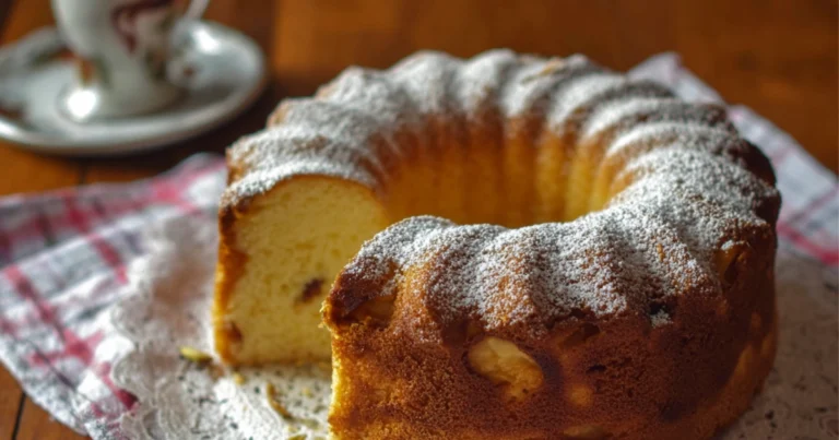 Ciambellone del mattino con ricotta: la ricetta soffice e profumata