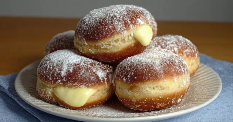 Bomboloni alla crema: ricetta casalinga, soffice e profumata
