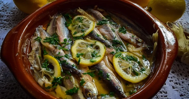 Alici marinate al limone: ricetta tradizionale e consigli per una preparazione sicura