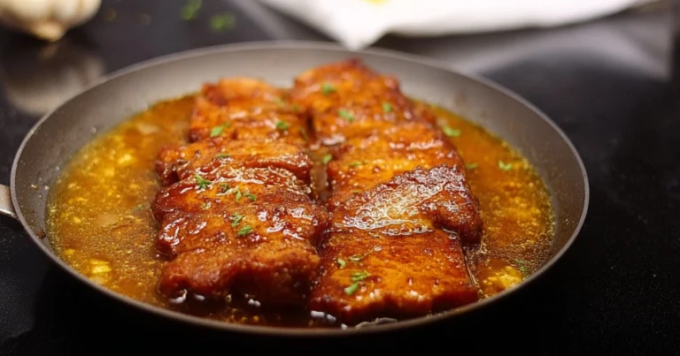 Fettine di lonza in padella con salsa al miele: ricetta semplice e saporita