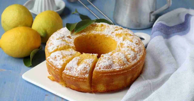 Ciambella al limone sofficissima senza burro né latte