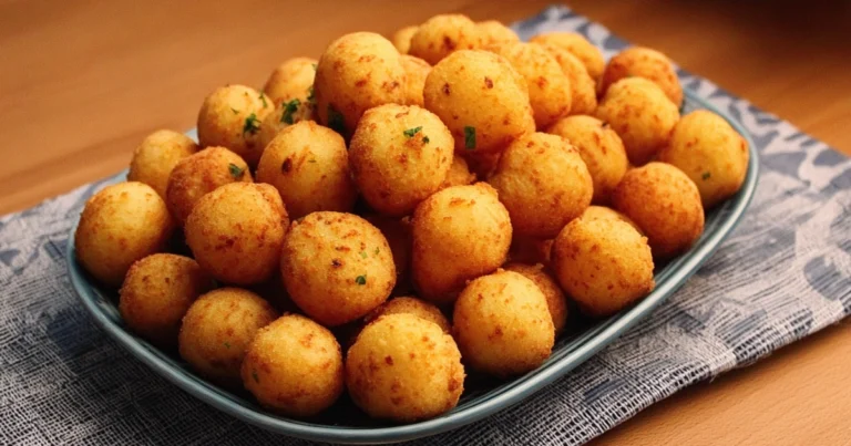 Palline di patate fritte: ricetta croccante e saporita