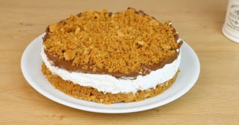 Sbriciolata senza cottura con crema di nocciole: il dolce facile e goloso perfetto per ogni occasione