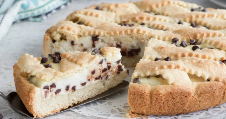 Crostata di ricotta e gocce di cioccolato: la ricetta classica e irresistibile