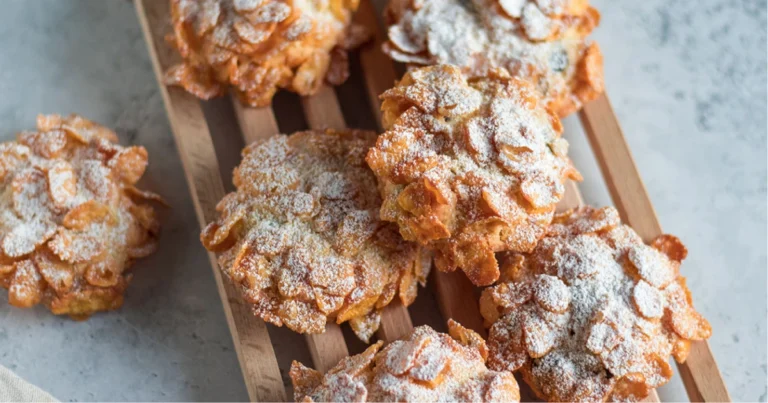 Rose del deserto: biscotti ai cornflakes croccanti fuori e morbidi dentro