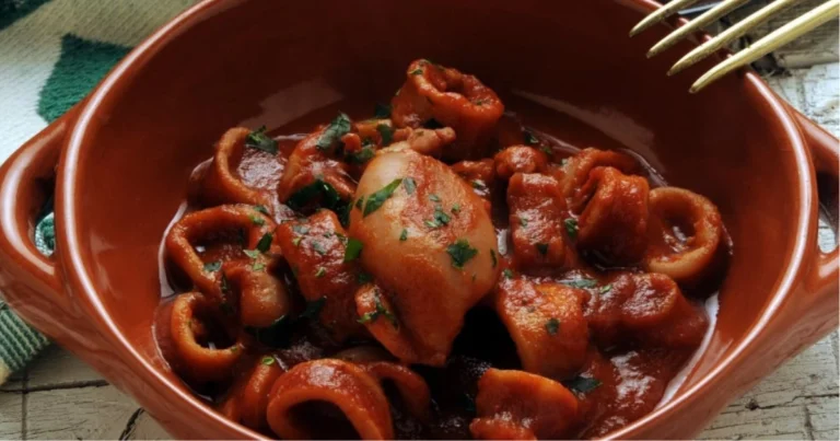 Totani in umido con patate e olive: ricetta mediterranea completa