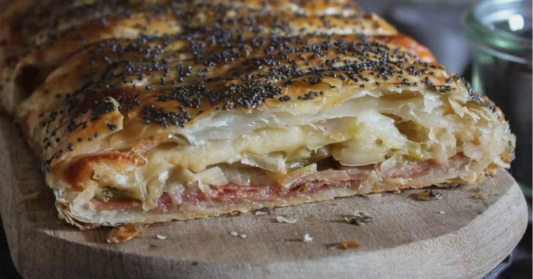 Strudel salato con funghi, scamorza e speck: ricetta completa e guida alla preparazione