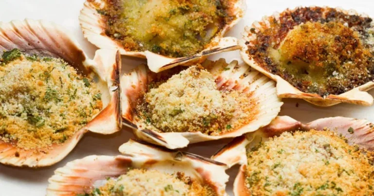 Capesante gratinate: antipasto di mare elegante e facile da preparare