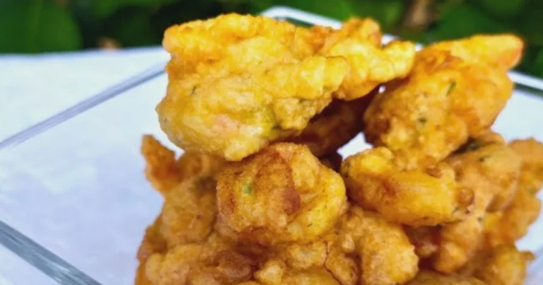Frittelle di gamberi: antipasto di pesce fragrante, leggero e sempre apprezzato