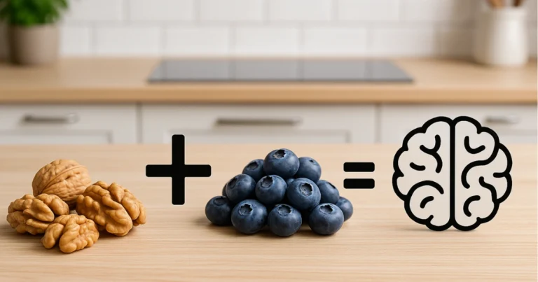 Mirtilli e noci: lo spuntino intelligente che sostiene energia, mente e cuore