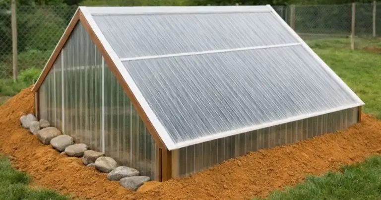 Serra semi-interrata: come coltivare tutto l’anno con una struttura protetta e stabile