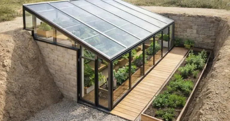 Serra interrata: come funziona e perché ti permette di coltivare tutto l’anno