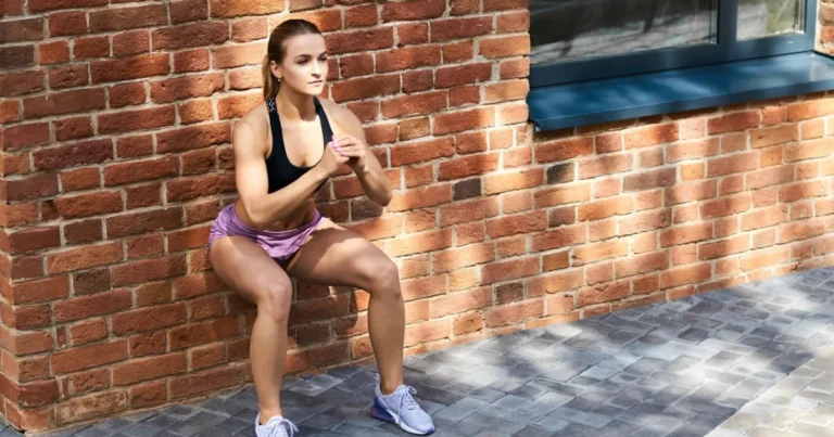 Squat isometrico al muro: due minuti al giorno per forza, postura e benessere