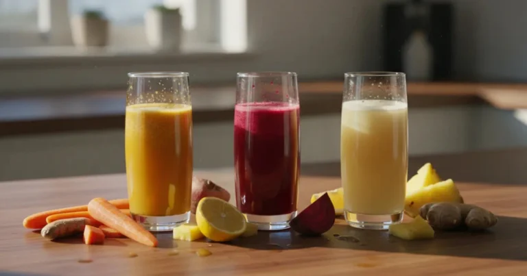 Succhi naturali per iniziare la giornata con energia