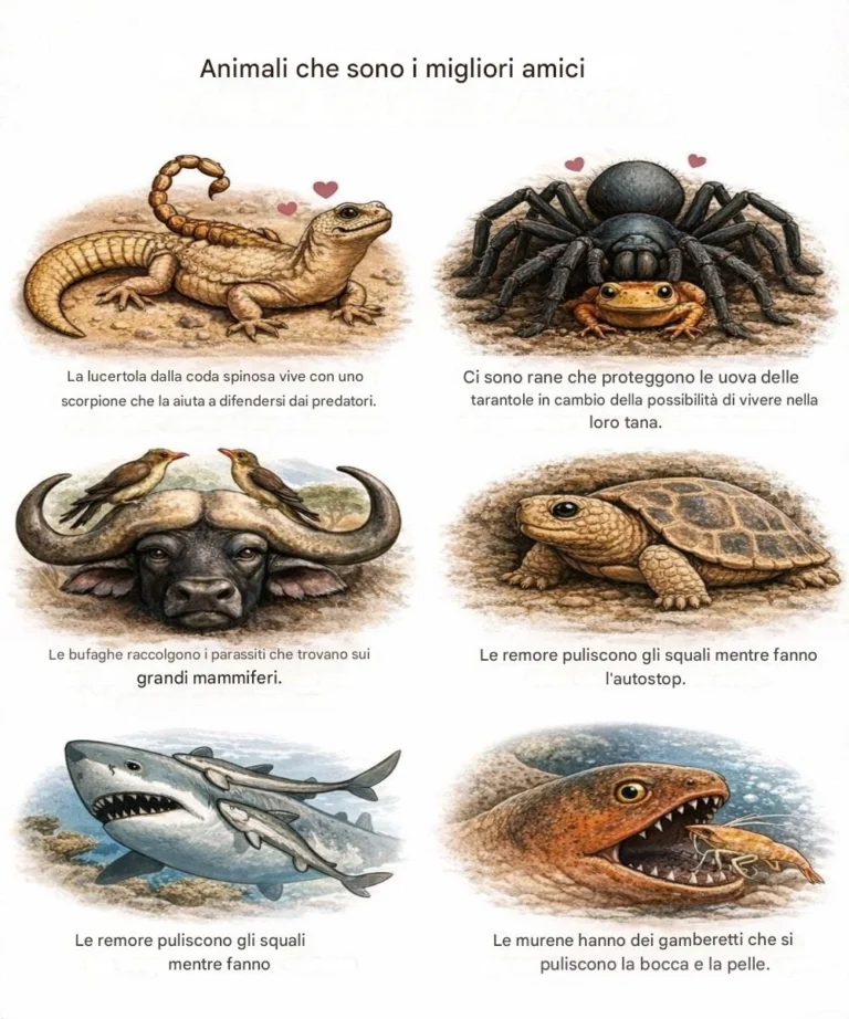 Amicizie sorprendenti nel mondo animale: il valore del mutualismo in natura