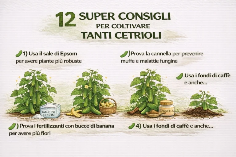 12 Consigli Super per Coltivare un’Abbondante Produzione di Cetrioli