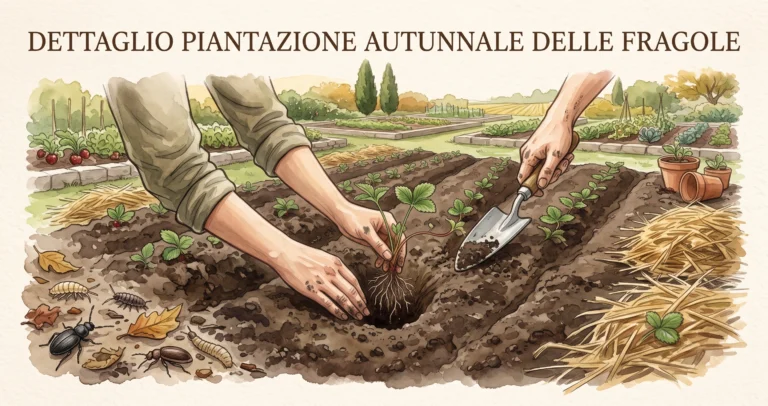 Fragole: perché piantarle in autunno e come farlo nel modo giusto