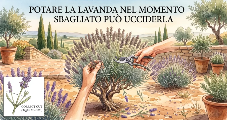 Come potare la lavanda senza ucciderla: la guida corretta passo passo