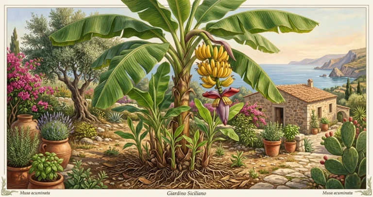 Il banano dopo il raccolto: perché lo pseudofusto secca e come non danneggiare la pianta