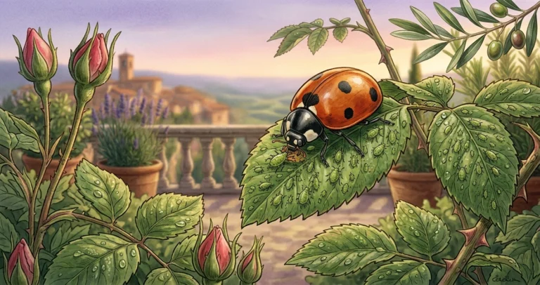 Coccinelle contro gli afidi: perché liberarle non basta e come attirarle davvero in giardino