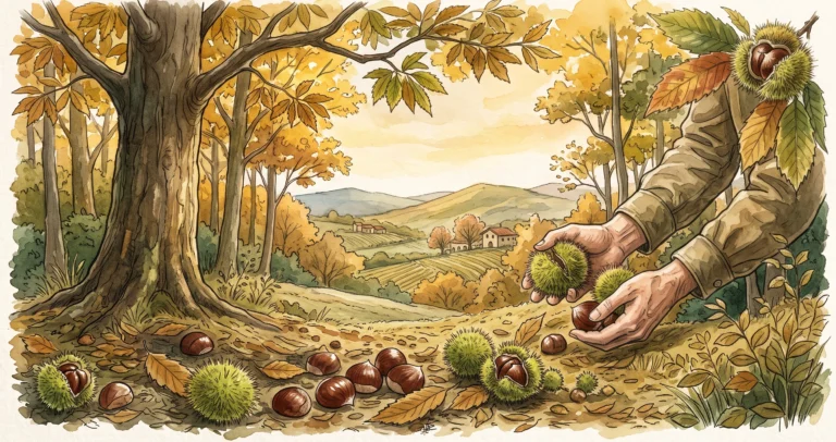 Raccolta delle castagne: come riconoscere quelle bacate e conservarle correttamente