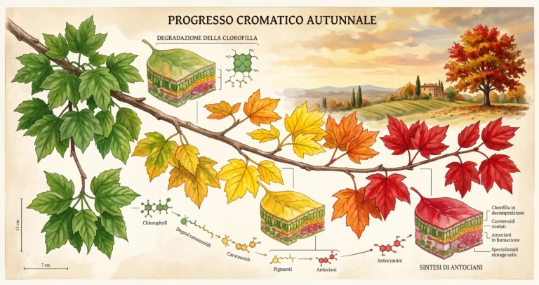 Perché le foglie diventano rosse in autunno: la scienza dietro il foliage italiano