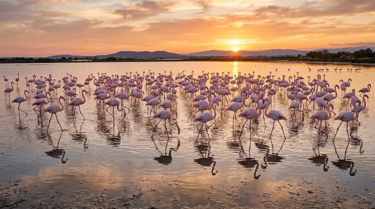 Perché i fenicotteri sono rosa: carotenoidi, lagune italiane e dove vederli