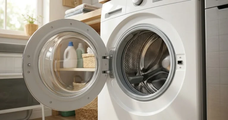 Come pulire la lavatrice: guarnizione, cassetto e filtro senza rischi