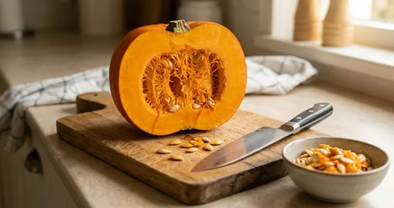 Come tagliare e pulire la zucca in sicurezza: metodo passo per passo