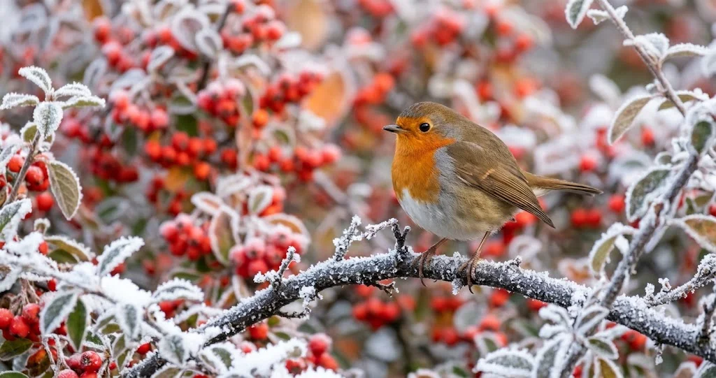aiutare gli uccelli in inverno con mangiatoia semi di girasole e acqua fresca]