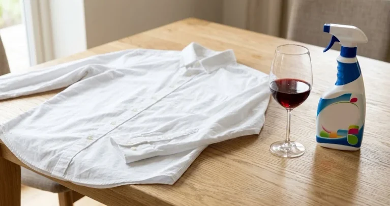 Come togliere le macchie più comuni dai vestiti: vino, grasso, sugo e caffè