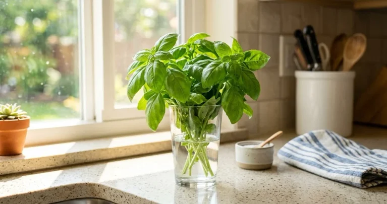 Come conservare le erbe aromatiche fresche: basilico, prezzemolo, rosmarino e menta