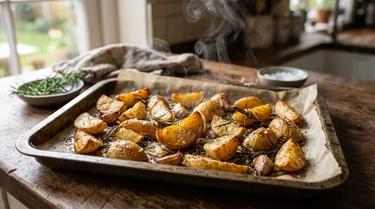 Patate al forno croccanti: come farle dorate fuori e morbide dentro