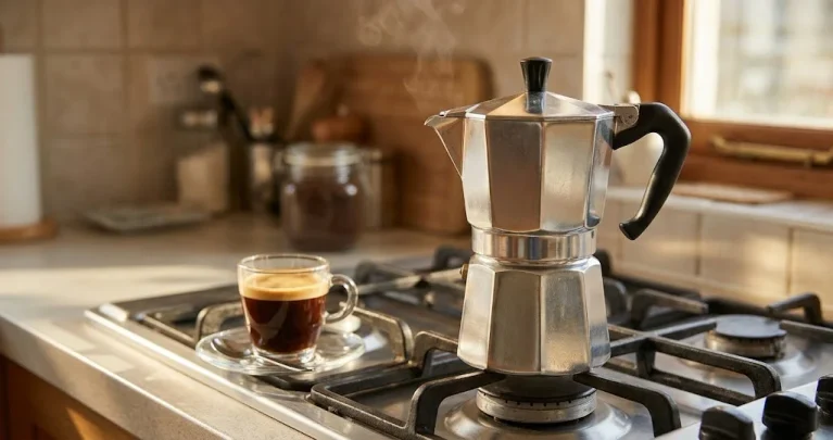 Come pulire la moka e togliere calcare e sapore amaro dal caffè senza rovinarla