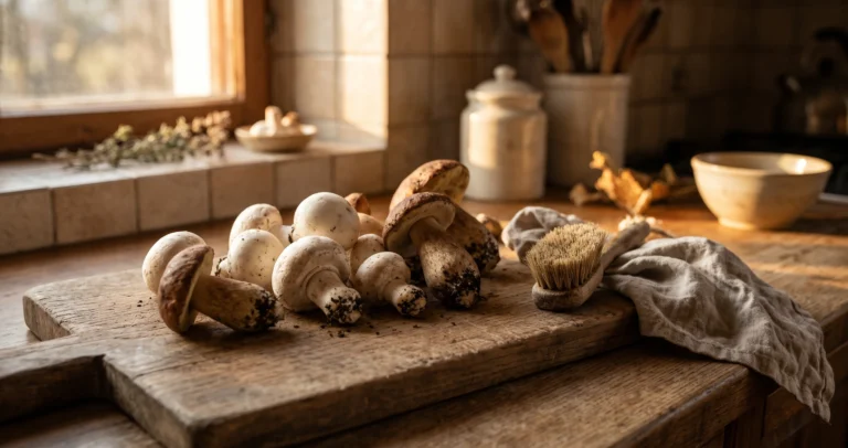 Come conservare i funghi freschi: pulizia, frigorifero e congelamento senza rovinarli