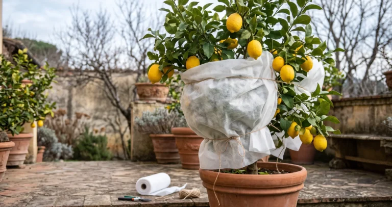 Limone in vaso d’inverno: come proteggerlo dal freddo, quando ritirarlo e come annaffiarlo