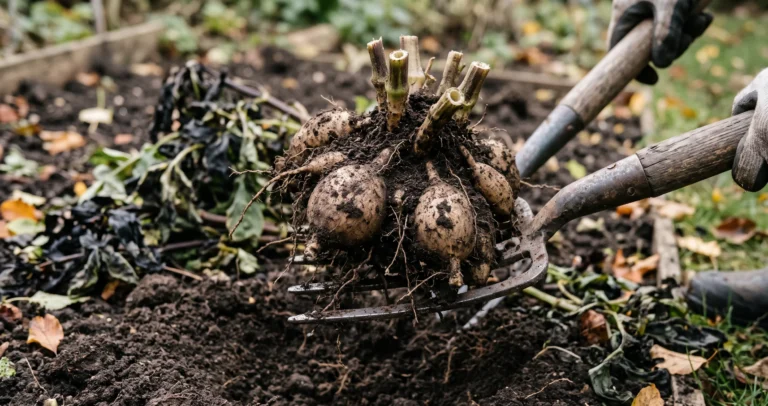 Conservare le dalie in inverno: come estrarre e custodire i tuberi passo dopo passo
