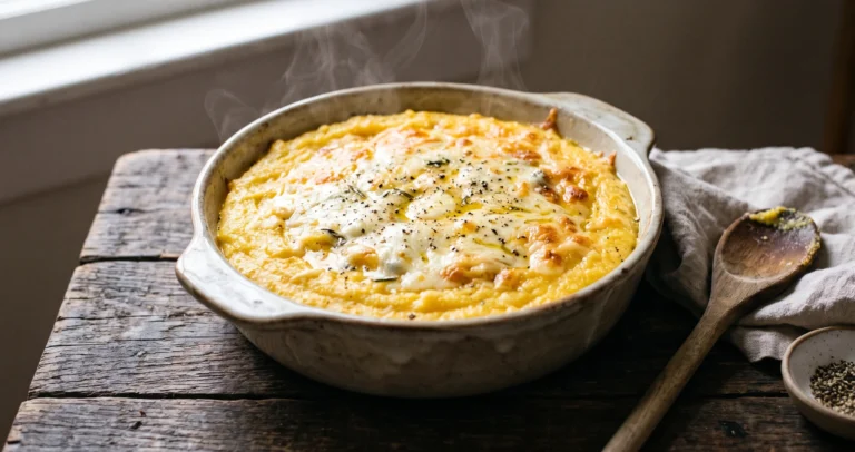 Polenta in forno senza mescolare: ricetta e proporzioni per una polenta cremosa