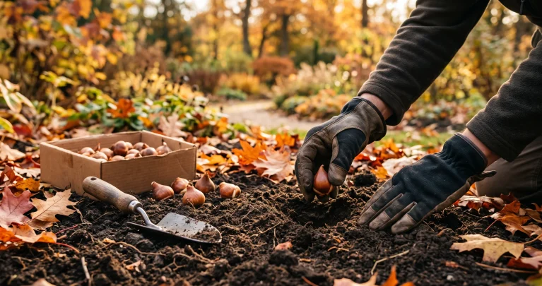 Bulbi da piantare in autunno: guida a tulipani, narcisi e crocus passo per passo