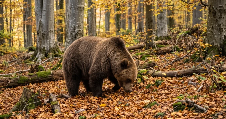 Orso marsicano in autunno: cosa mangia, dove vive e come comportarsi in caso di incontro