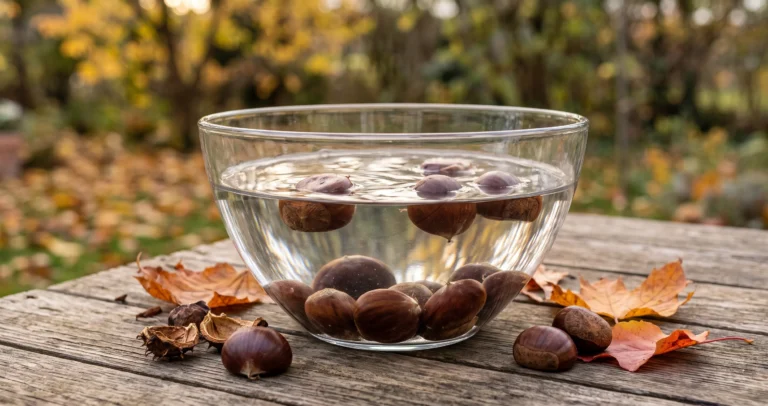 Castagne: il test dell’acqua per riconoscere quelle buone e come conservarle