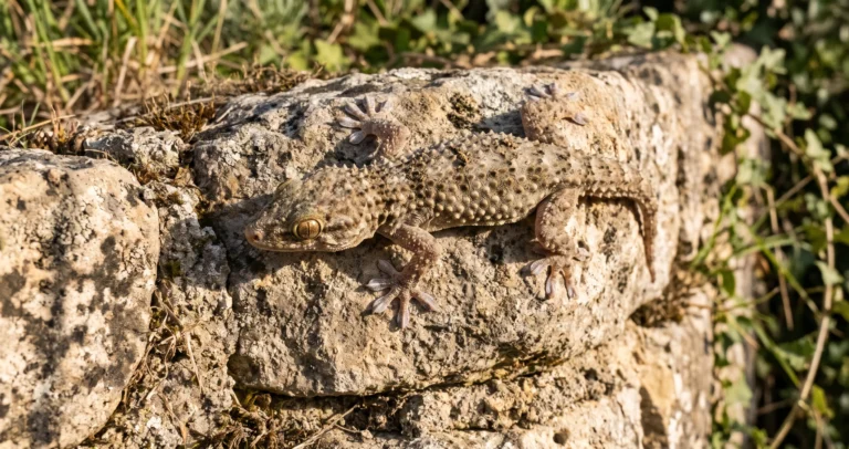 Geco: come fa a camminare sui muri? La scienza delle sue zampe adesive